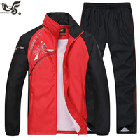Nowy 2020 plus rozmiar L ~ 5XL męskie sportsuits wiosna jesień bluzy i bluzy mężczyźni drukowane dresy męskie Sportwear zestaw odzież 3